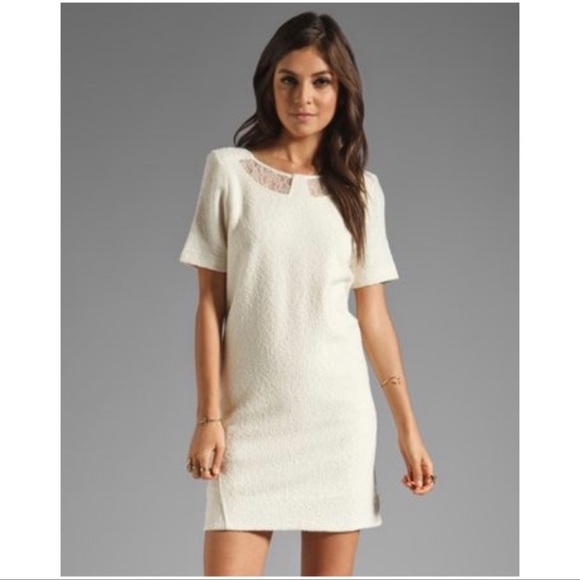 Marc by Marc Jacobs NWT Hawthorne Lace Collar Cream Wool Dress Size XS - Picture 5 of 16